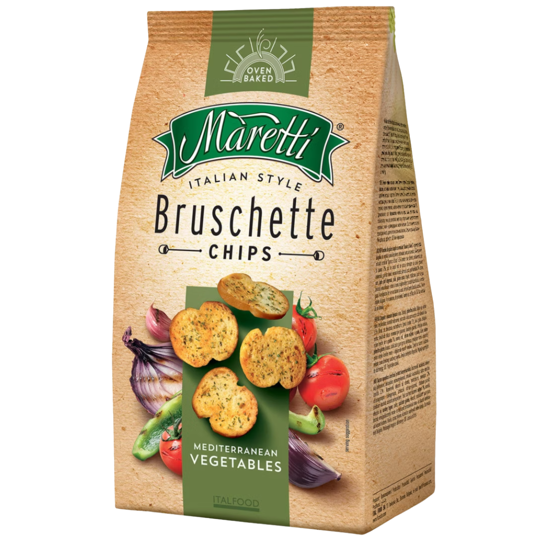 Bruschette Chips Maretti Verduras Mediterráneas 140g